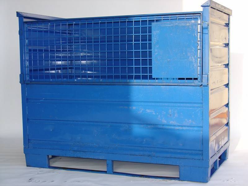 Conteneur tolé – stockage pour pièces de petite taille 1