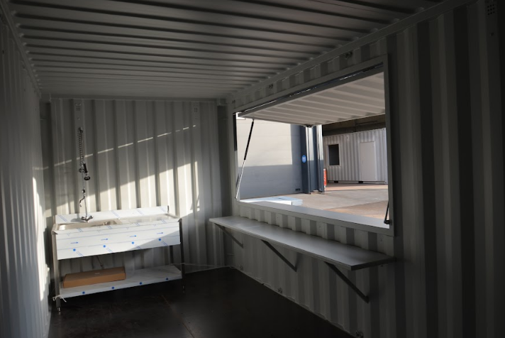 Cuisine d&rsquo;été en container 10, 20 ou 40 pieds – Aménagement sur-mesure – Eurobox - Image 2