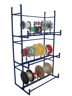 Distributeur de couronne et bobine – Gamme BOBI-BOBINES – 3 niveaux réglables – Acier zingué - Image 1