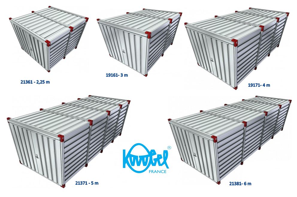 Gamme containers porte double en facade - Image 1