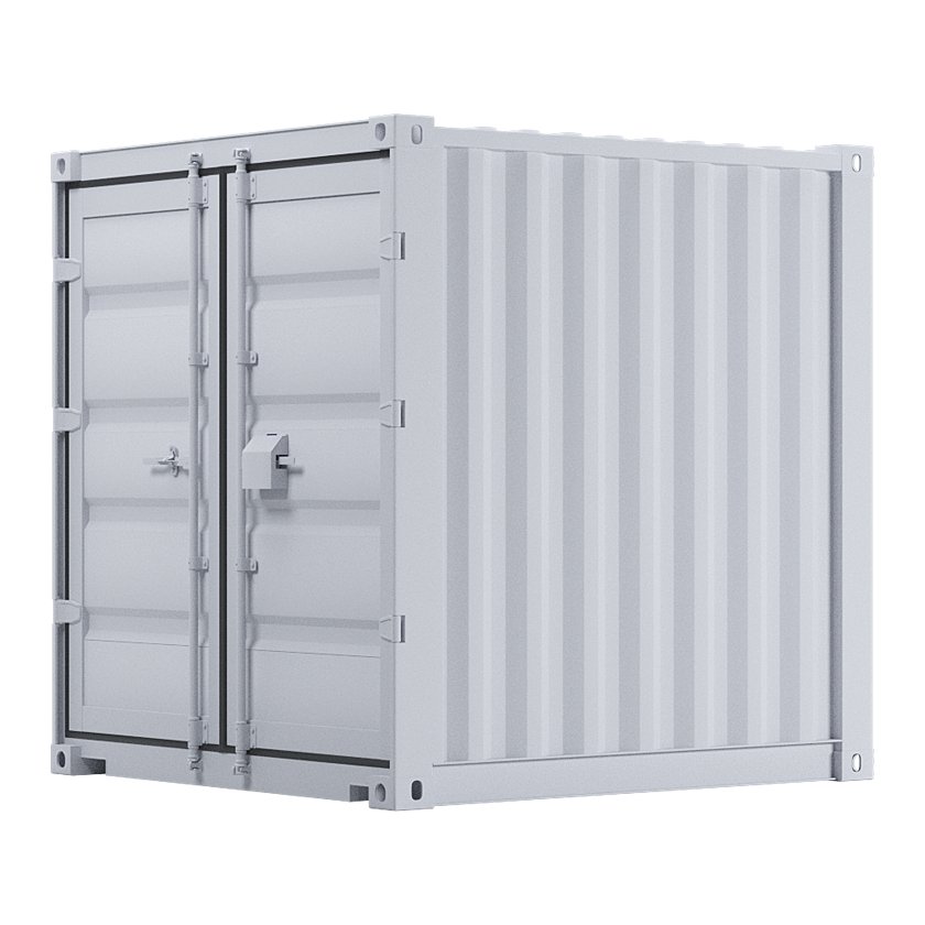 Container de stockage MC10.0 8 Fuss – Location /Achat – Structure acier soudée, double porte, sol bois ou acier - Image 1