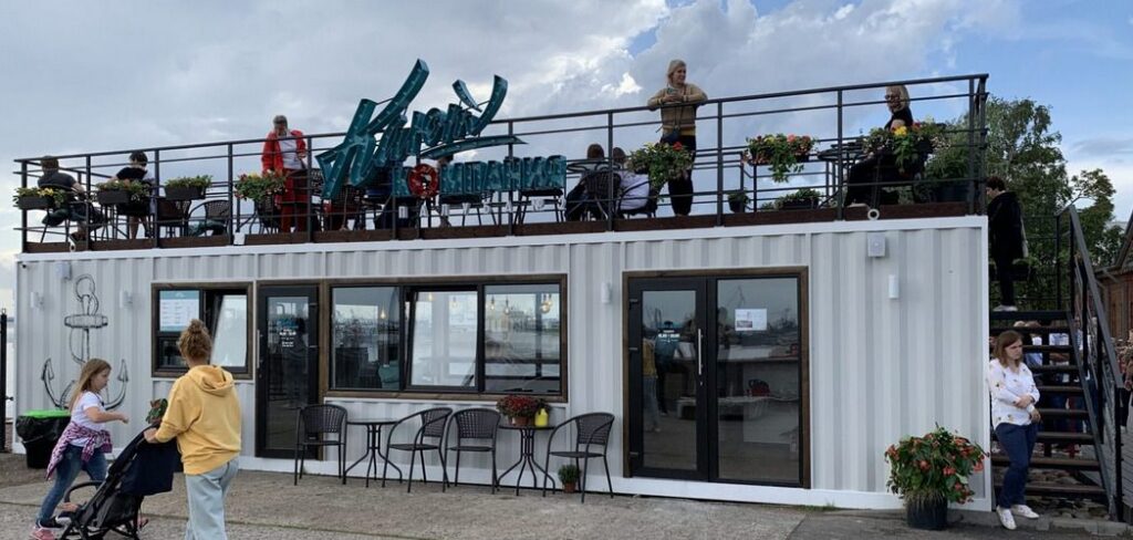 Container snack  bar  restaurant 40 pieds type 4 - Image 1