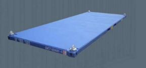 Plateforme conteneur maritime 20 pieds – Occasion avec système Twins Lock et structure robuste - Image 1