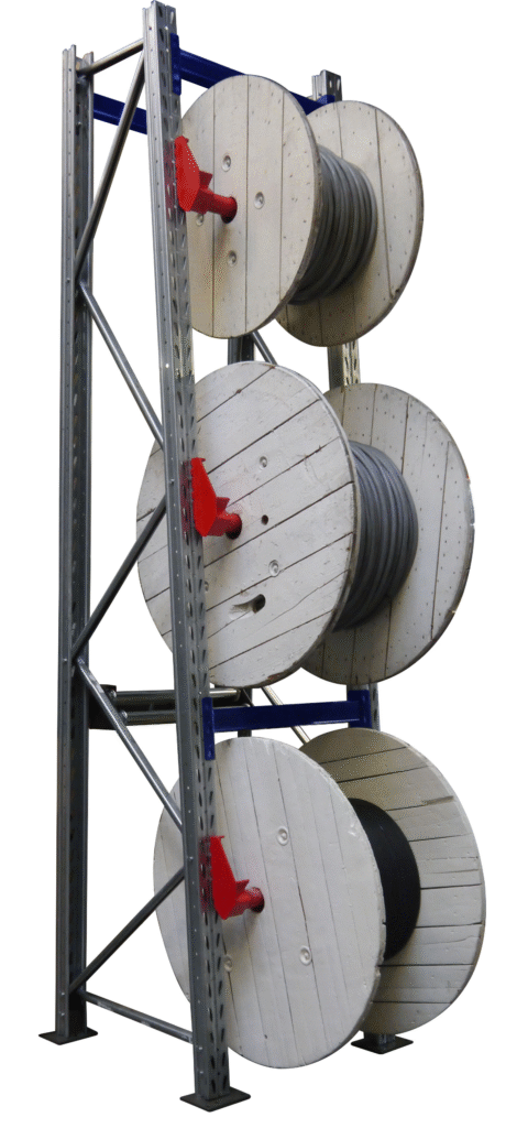 Rack à tourets Cablerack® – Stockage dynamique pour câbles avec modularité et sécurité renforcée - Image 1