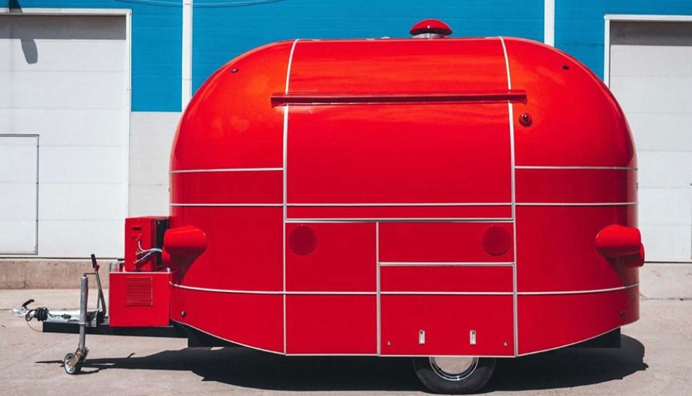 Remorque container pod snack ISK20 – Panneaux sandwich 45 mm – Équipements professionnels 1