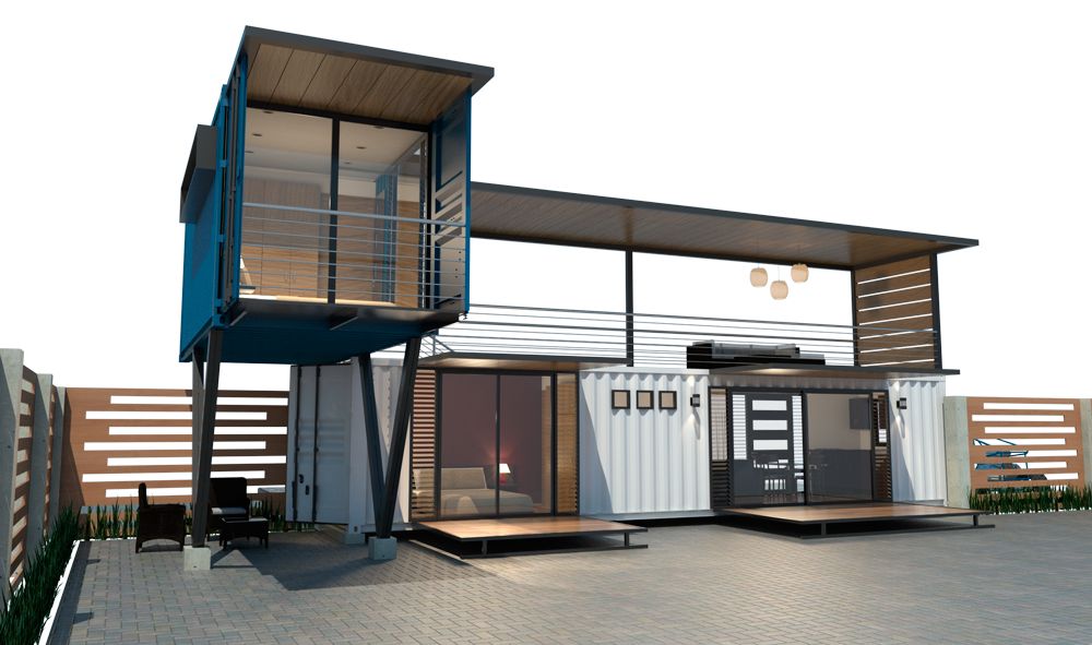 Restaurant containers  100 m2  type 6 1