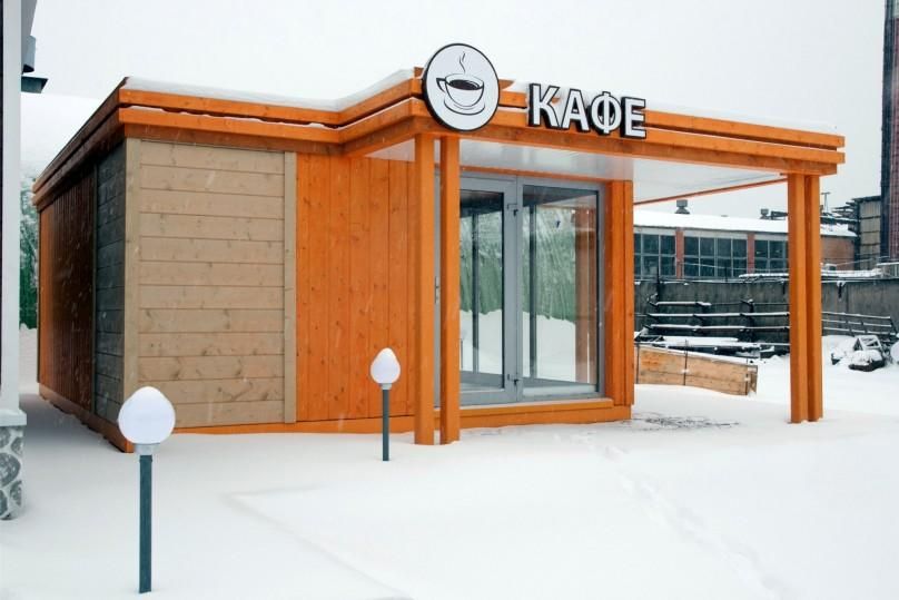 Snack restaurant café ISK12 – conteneur aménagé avec terrasse et isolation optimale 1