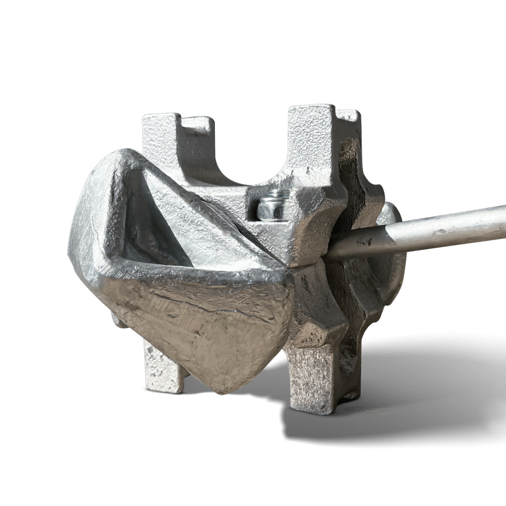 Twistlock intermédiate CV-1 / T-1L – Pièce utile à la superposition de containers maritimes équipés de coins ISO - Image 1