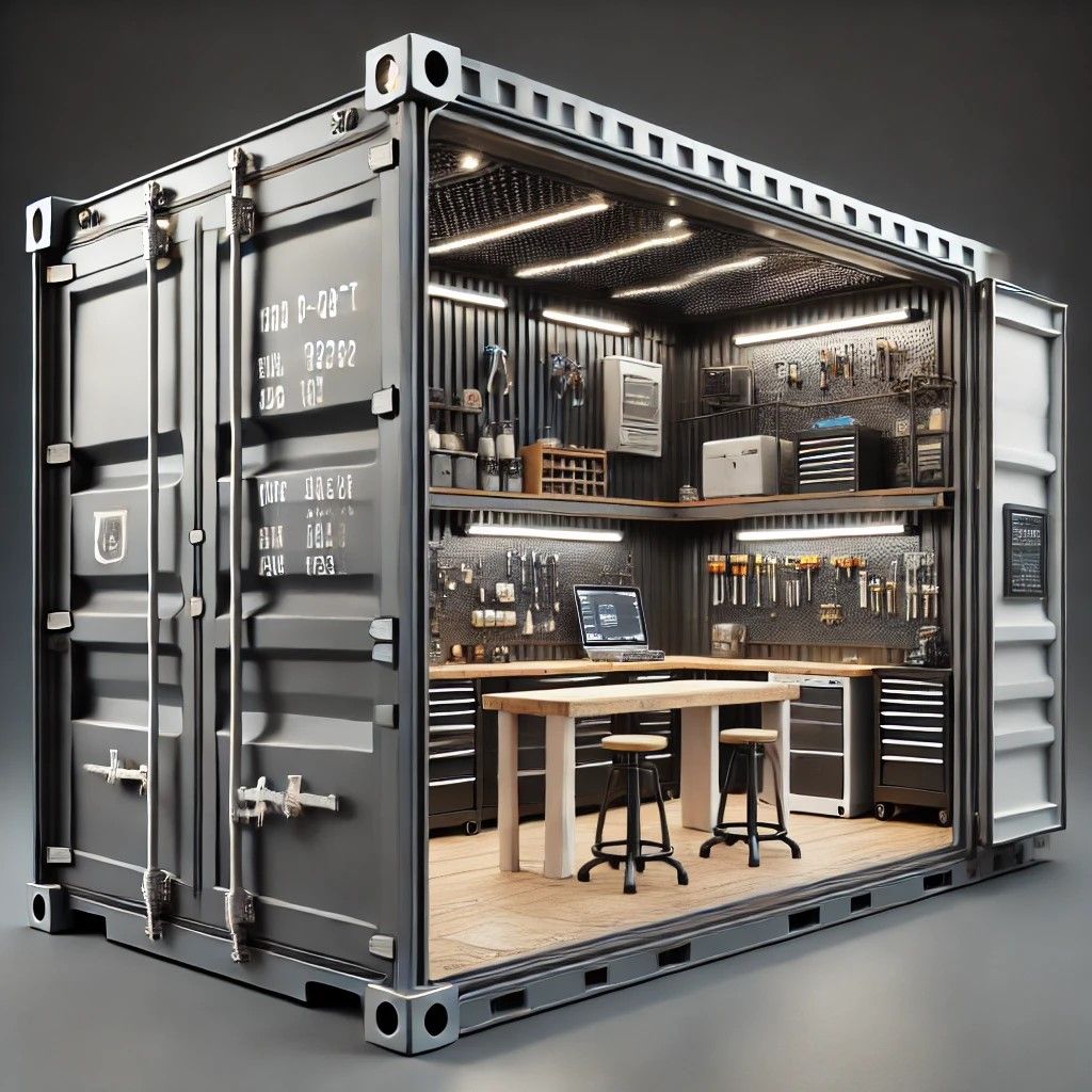 Container Atelier/Laboratoire - Image 1