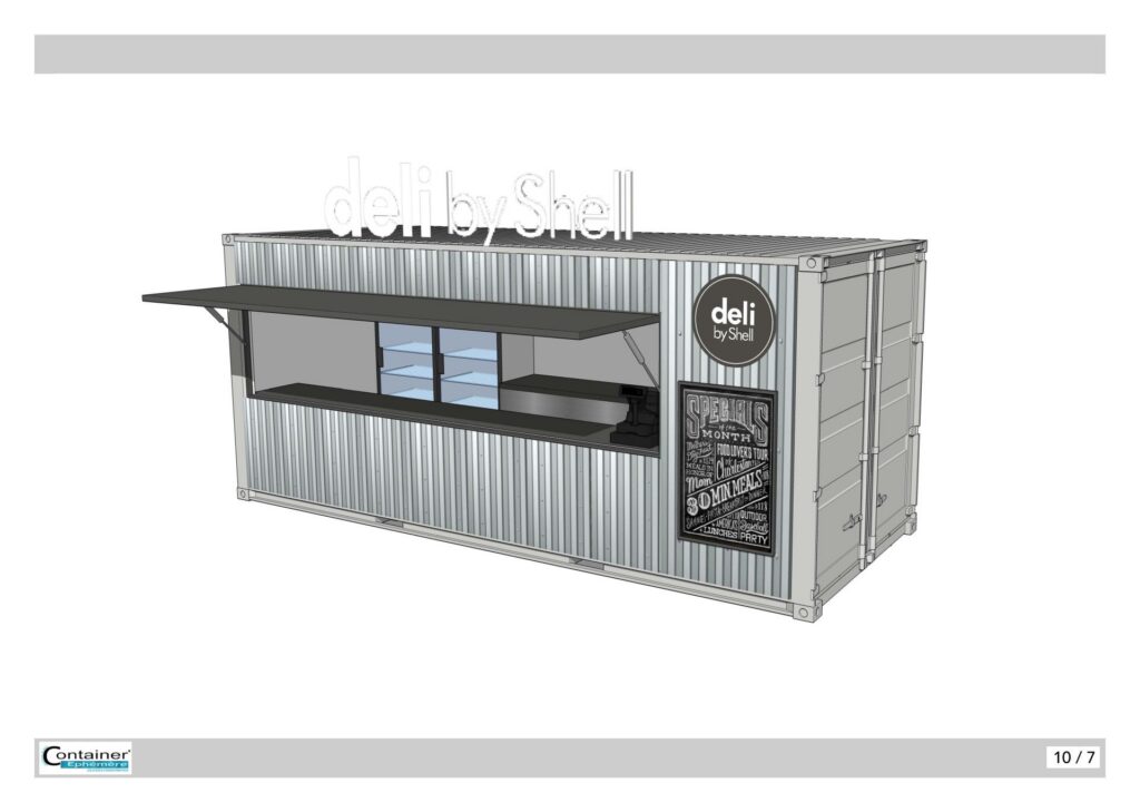 Container bar aménagé – Vente – Design modulable et clé en main 2
