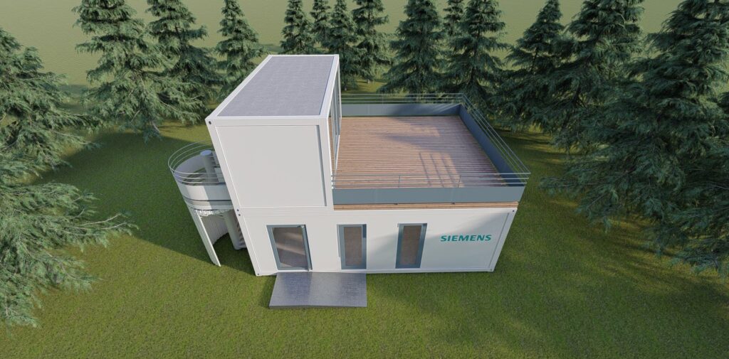 Container Bureau Chantier – Espace de travail modulaire, isolé et mobile en acier robuste - Image 4