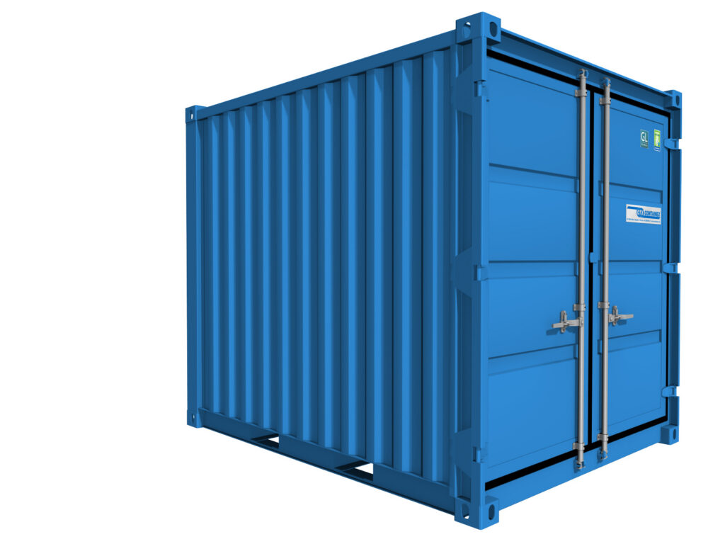 Container de Stockage 10&prime; CONTAINEX – 15,76 m³ – 2,991m x 2,438m x 2,591m 1