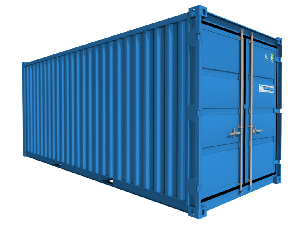 Container de Stockage 20&prime; CONTAINEX – 6,058 m de long, 32,85 m³ de volume - Image 1