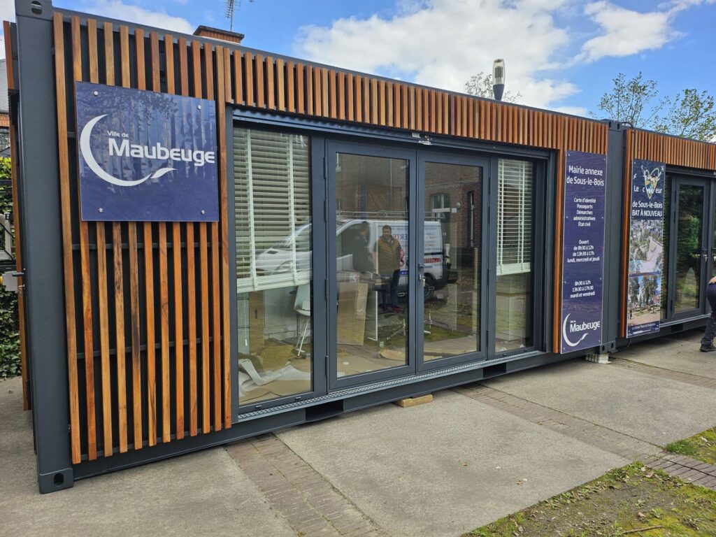 Container Municipalité – Modulable et polyvalent pour services publics – Dimensions 10, 20 ou 40 pieds - Image 3