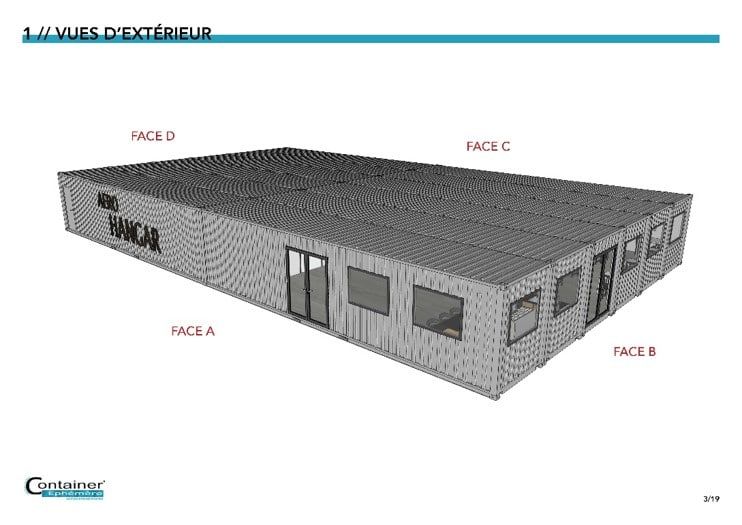 Container Restaurant – Moderne, modulable et clé en main avec dimensions 20 ou 40 pieds 1