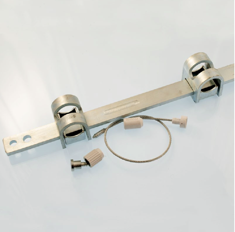 Barre métallique de sécurité Crosslock pour camions, containers, remorques, wagons – BRRSECUAC-ET01 - Image 1