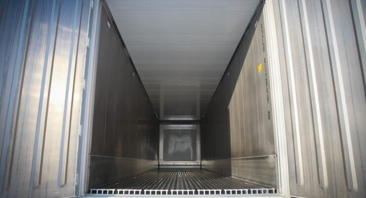 Container frigorifique 40 pieds d’occasion – 30 m², 12,19 m de long, 68 m³ de capacité - Image 2