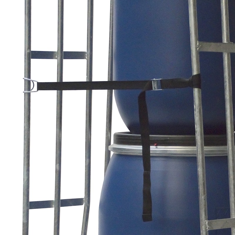 Roll conteneur 2 parois AGF 870x600x1690 mm pour fruits et légumes avec roulettes PP 108 mm 2