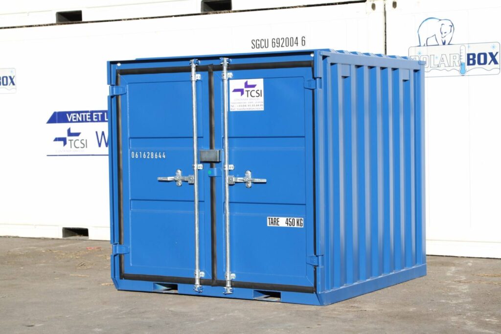 Conteneur de stockage 6 pieds neuf – conteneur maritime léger pour stockage sécurisé 2