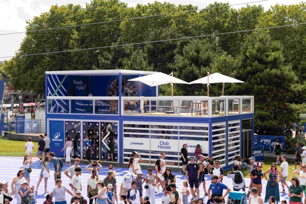 Container événementiel modulable Flexbox® – 14,3 m² par unité, jusqu’à 10 personnes par module 2