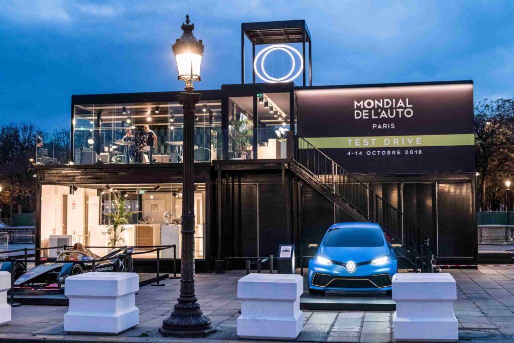 Container événementiel modulable Flexbox® – 14,3 m² par unité, jusqu’à 10 personnes par module 1