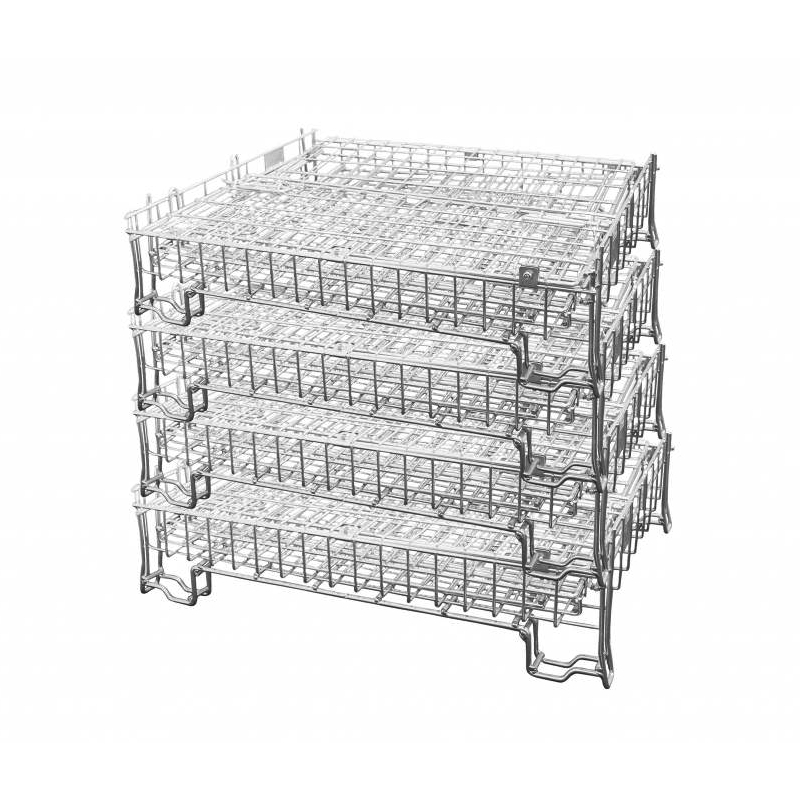 Conteneur grillagé 1200x1000x1200mm – neuf, capacité 600 kg, dimensions intérieures 1160x960x1020mm 2