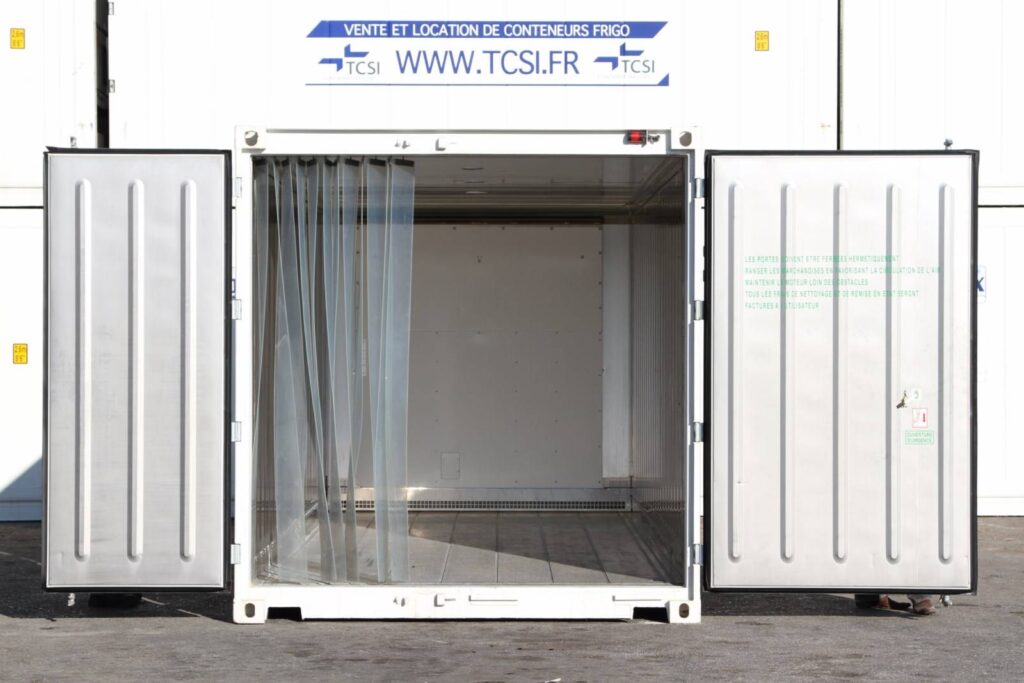 Conteneur frigorifique reefer 20 pieds neuf ou occasion avec groupe froid fonctionnel et certificat CSC valide - Image 2