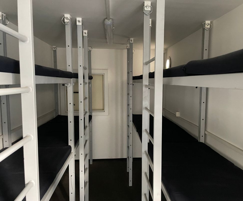 Abri balistique mobile MBS – blindé, aménagé avec climatisation et électricité, modèle The Round - Image 3