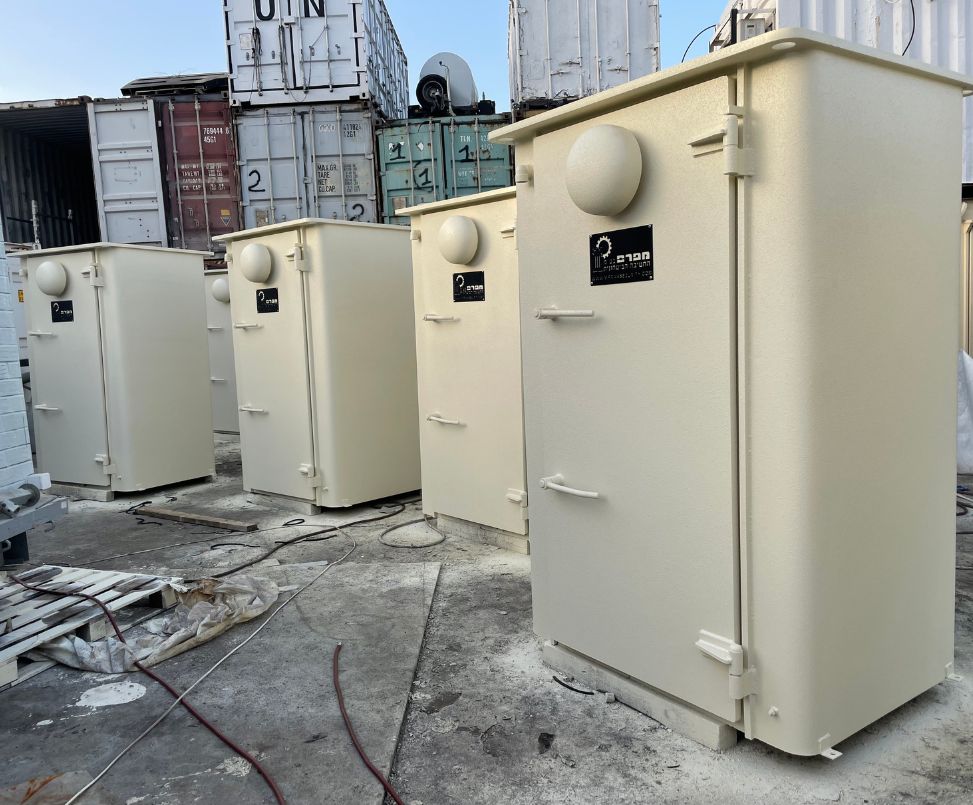 Abri balistique mobile MBS – blindé, aménagé avec climatisation et électricité, modèle The Round - Image 4