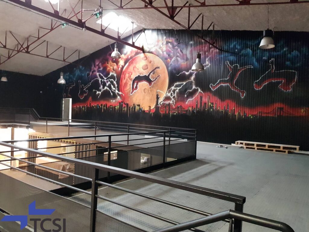 Container aménagé en centre de loisir à Cannes – TCSI - Image 2