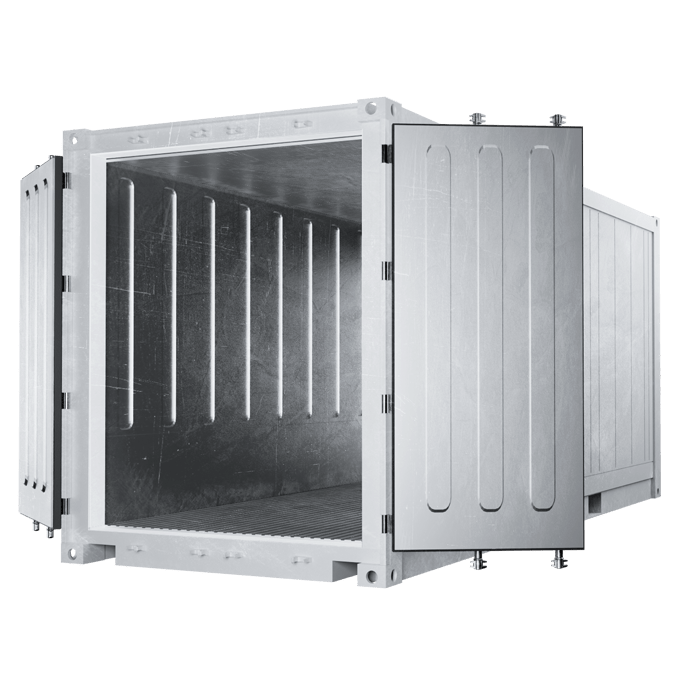 Container frigorifique REEFER 20&prime; occasion étanche – température de -20°C à +20°C, volume 27 m³ - Image 2