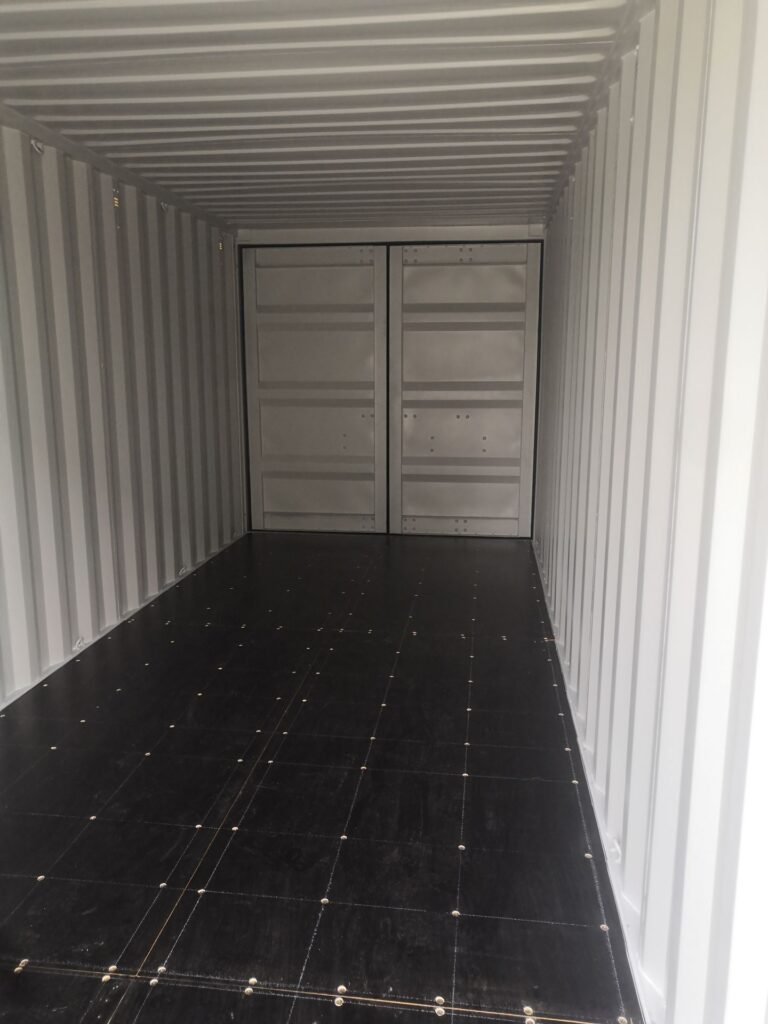 Container maritime 20 pieds Double Door – Premier Voyage – Acier Corten et contreplaqué marine - Image 2