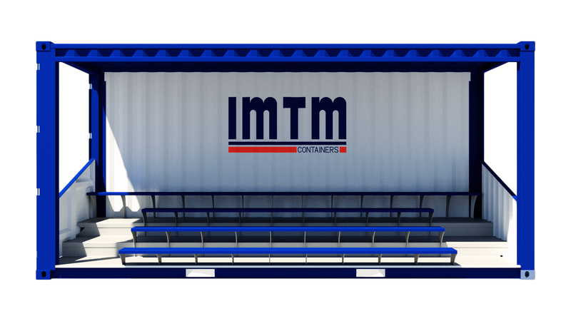 Container tribune 20 pieds ou 40 pieds robuste et modulable conçu pour les festivals, concerts, événements sportifs et autres manifestations - Image 2