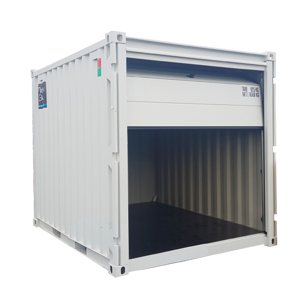 Container de stockage 10&prime; à porte sectionnelle – 15 m³, 7 m², dimensions extérieures 2.99m x 2.44m x 2.59m - Image 4