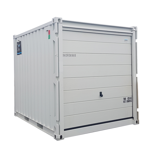 Container de stockage 10&prime; à porte sectionnelle – 15 m³, 7 m², dimensions extérieures 2.99m x 2.44m x 2.59m - Image 3