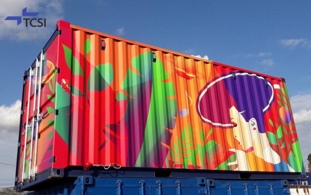 Conteneur aménagé TCSI – transformation en galerie d’art à Aix en Provence - Image 2