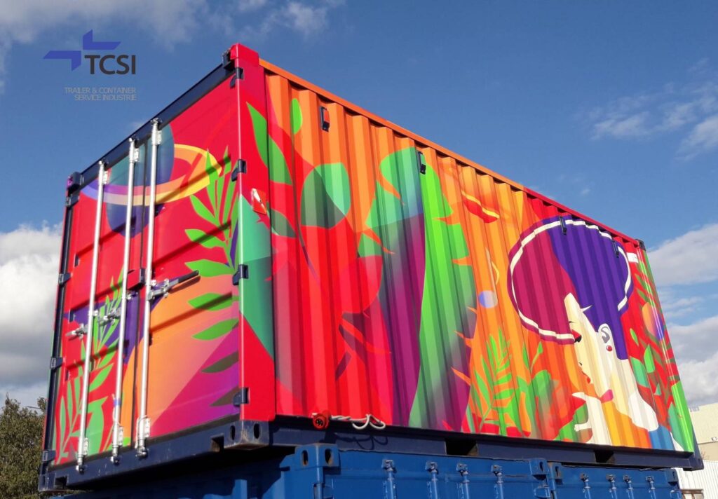 Conteneur aménagé TCSI – transformation en galerie d’art à Aix en Provence - Image 3