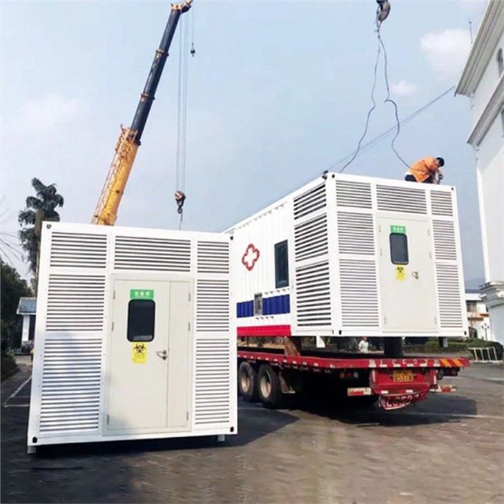 Conteneur de personnalisation de meubles de laboratoire PCR Labs – Laboratoire mobile PCR en conteneur - Image 1