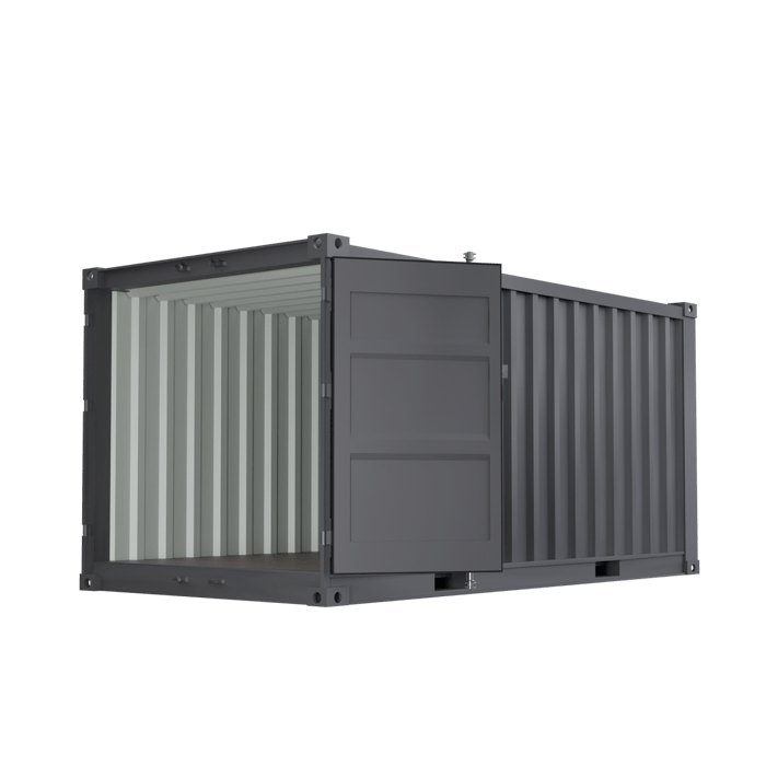 Container de stockage 15&prime; neuf – 20 m³, 10 m², dimensions extérieures 4.55m x 2.20m x 2.26m - Image 2