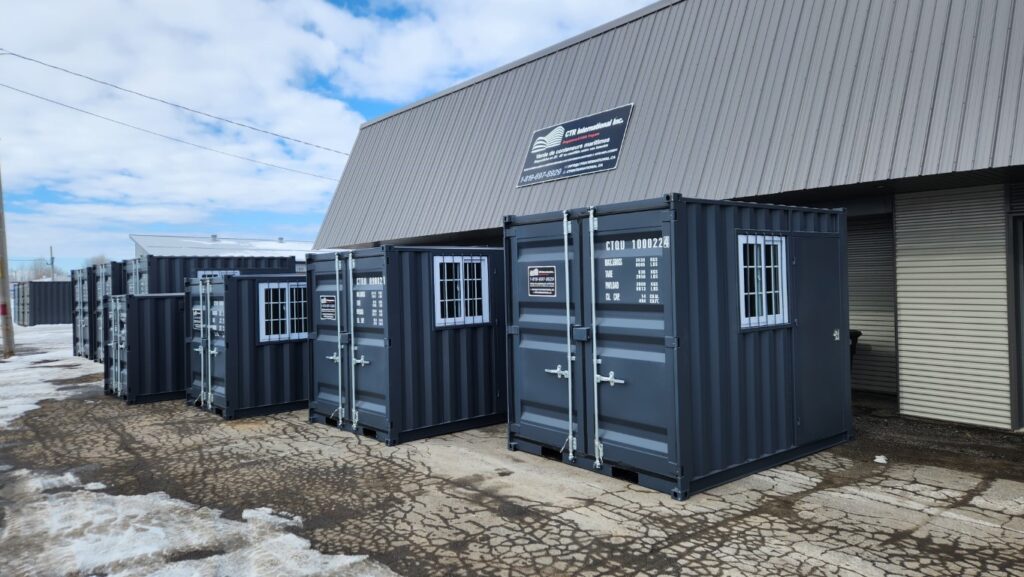 Mini conteneurs CTR 8′, 9′ et 10′ – stockage durable et résistant aux intempéries - Image 4