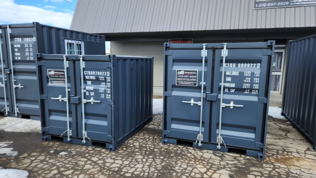 Mini conteneurs CTR 8′, 9′ et 10′ – stockage durable et résistant aux intempéries - Image 2