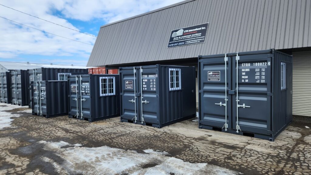 Mini conteneurs CTR 8′, 9′ et 10′ – stockage durable et résistant aux intempéries - Image 3