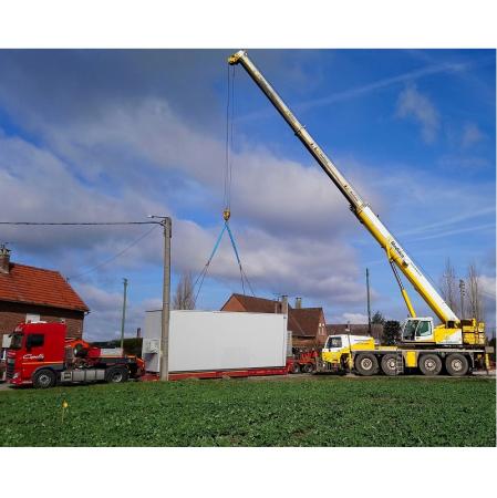 Shelter militaire et défense fixe ou mobile – Module de chantier technique jusqu&rsquo;à 14 m de long - Image 1