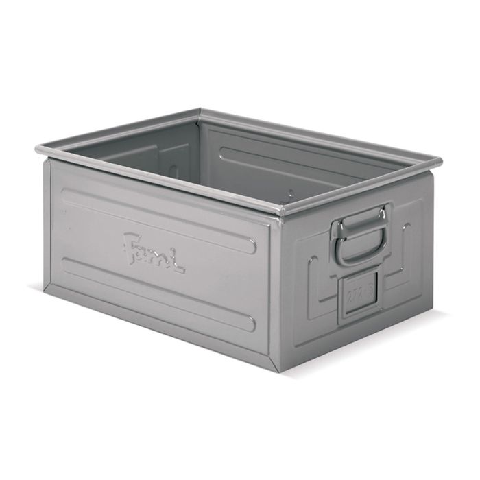 Caisse métallique vernie 85 litres – Bac de stockage robuste en acier – 630 x 450 x 300 mm 1