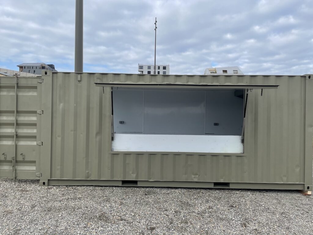 Container Snack – Restaurant équipé en cours d&rsquo;aménagement – Livraison non incluse – Bordeaux - Image 1