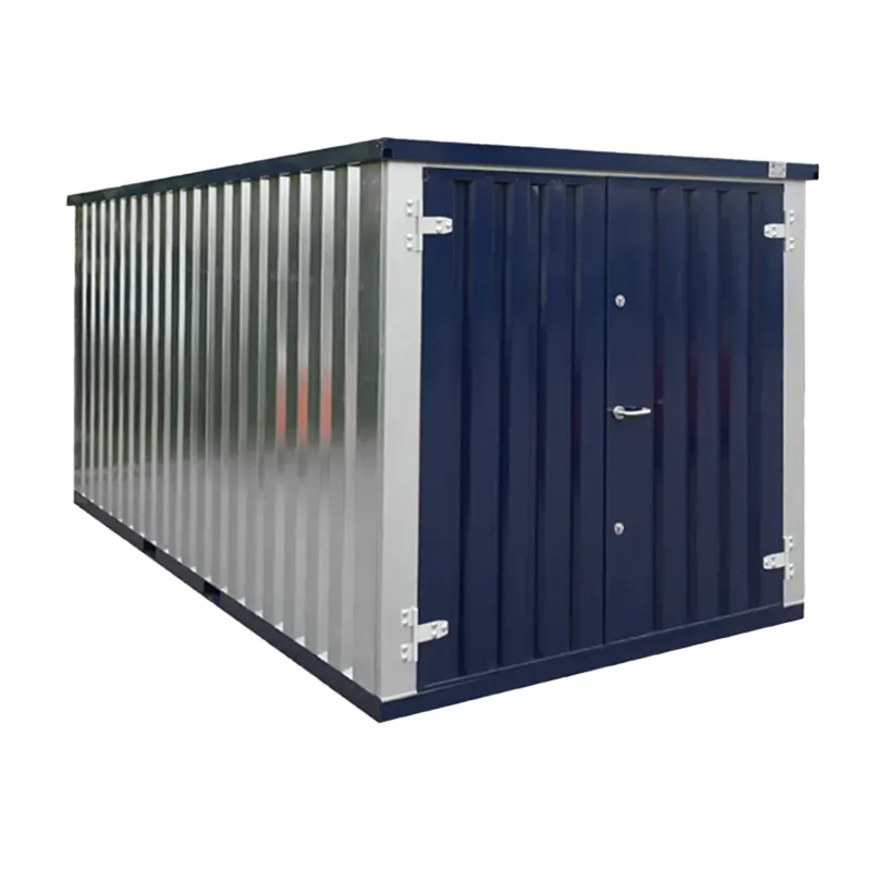 Conteneur garage démontable 6 x 2 m (12 m²) – avec double porte petit côté - Image 1