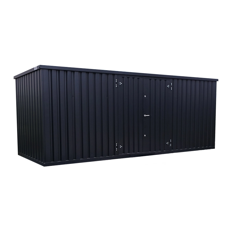 Conteneur de stockage métal 6 x 2 mètres (12 m²) – avec double porte grand côté et couleurs RAL disponibles - Image 1