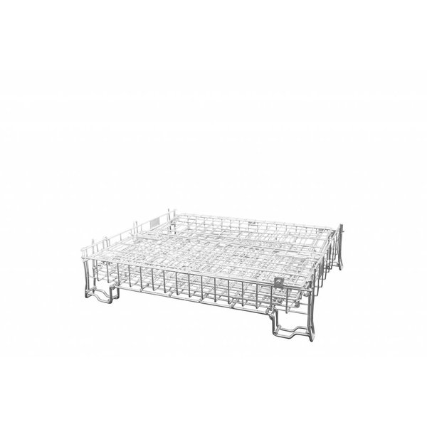 Conteneur métallique pliable à louer – 1200x1010x1200mm – Charge 345 kg – Empilable et gerbable - Image 3