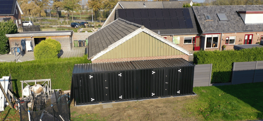 Grand conteneur démontable de stockage modèle standard 8 x 2 mètres – 15 m² - Image 3