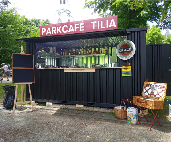 Bar extérieur démontable XL 4 x 2 mètres (13 pieds) – Conteneur isolé - Image 3